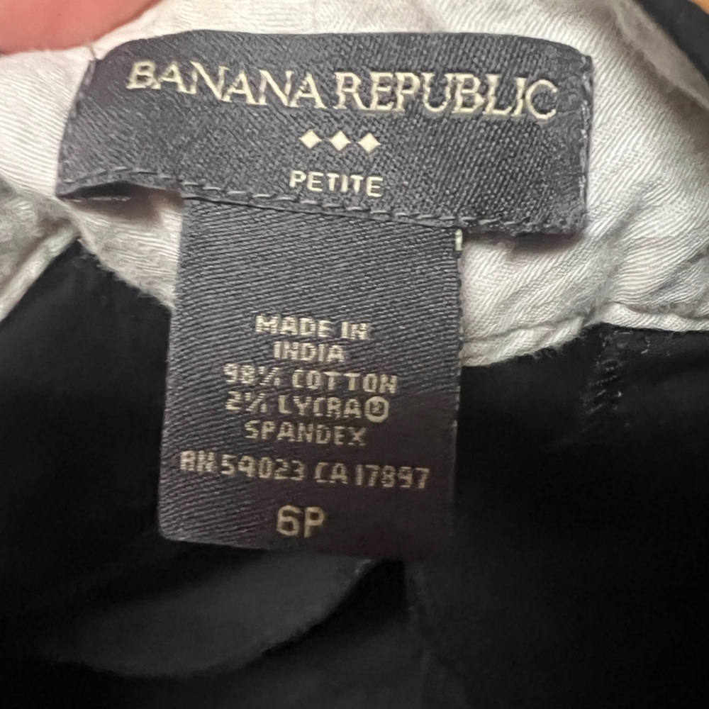 Banana Republic Classic Black Trousers - Picture 2 of 3